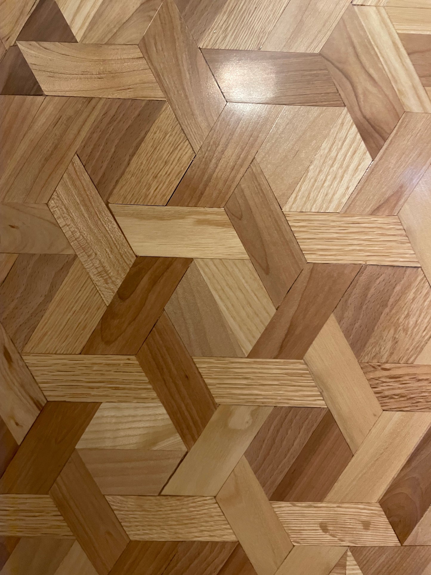 Deciduous Tessellation - wood mosaic