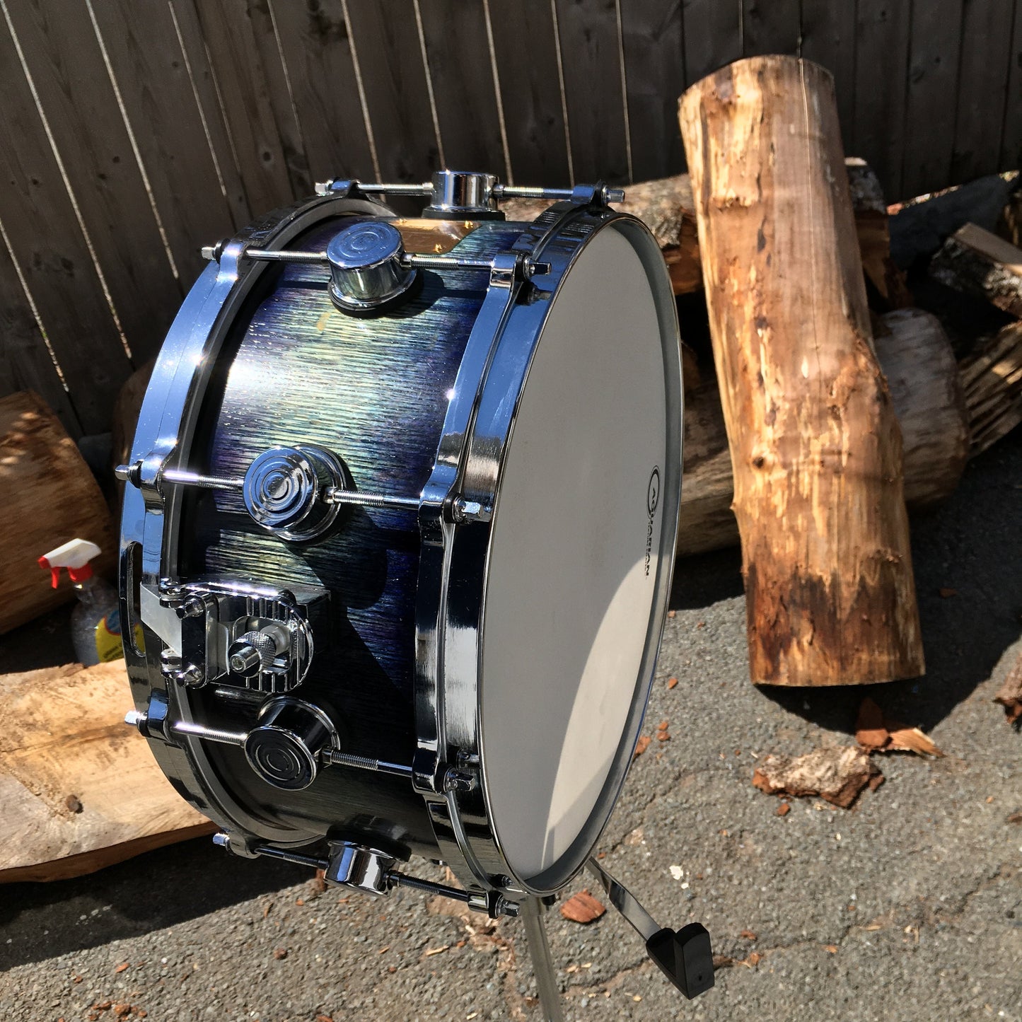 Snare Drum, Quarter Sawn Red Oak, Stave Snare, 6.5" x 14"